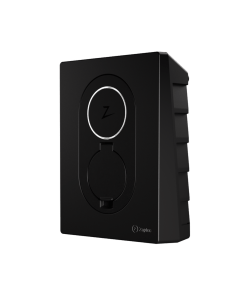 Zaptec Go 2 laadpaal 22 kW | Asphalt Black